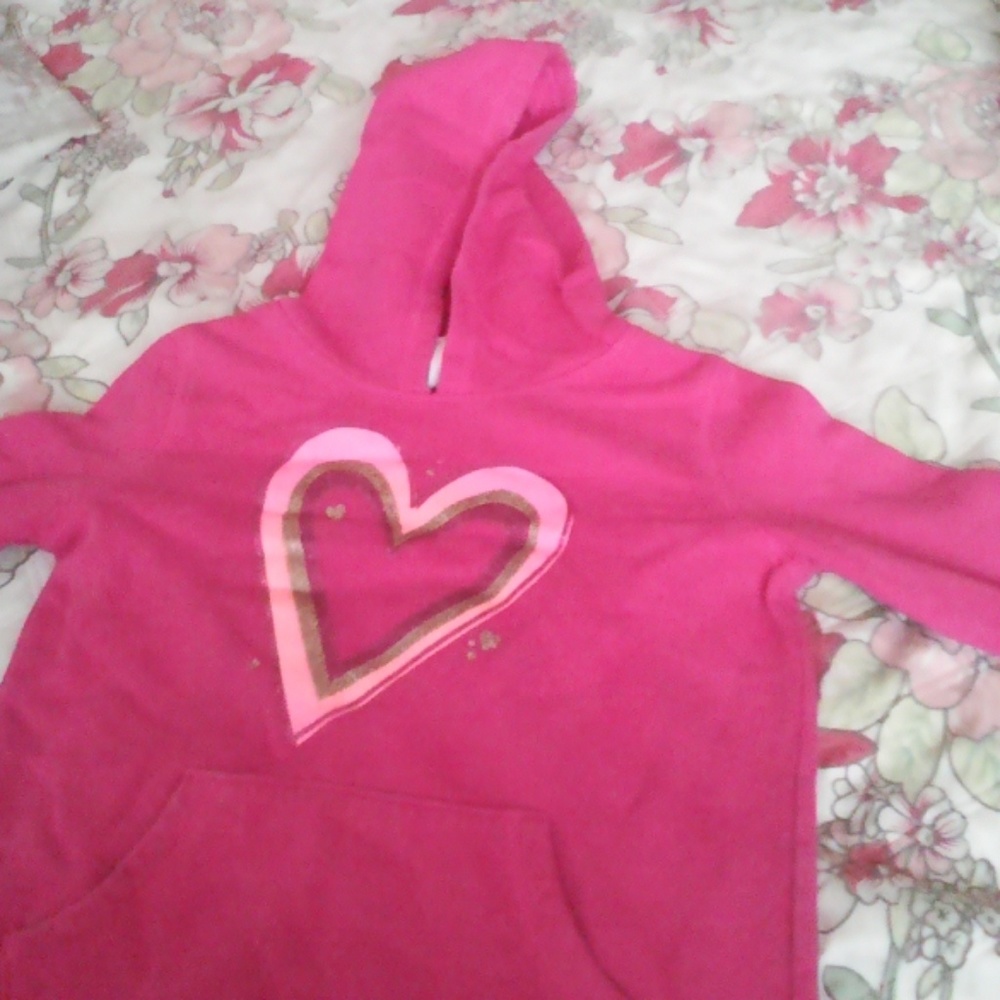 A pink jacket